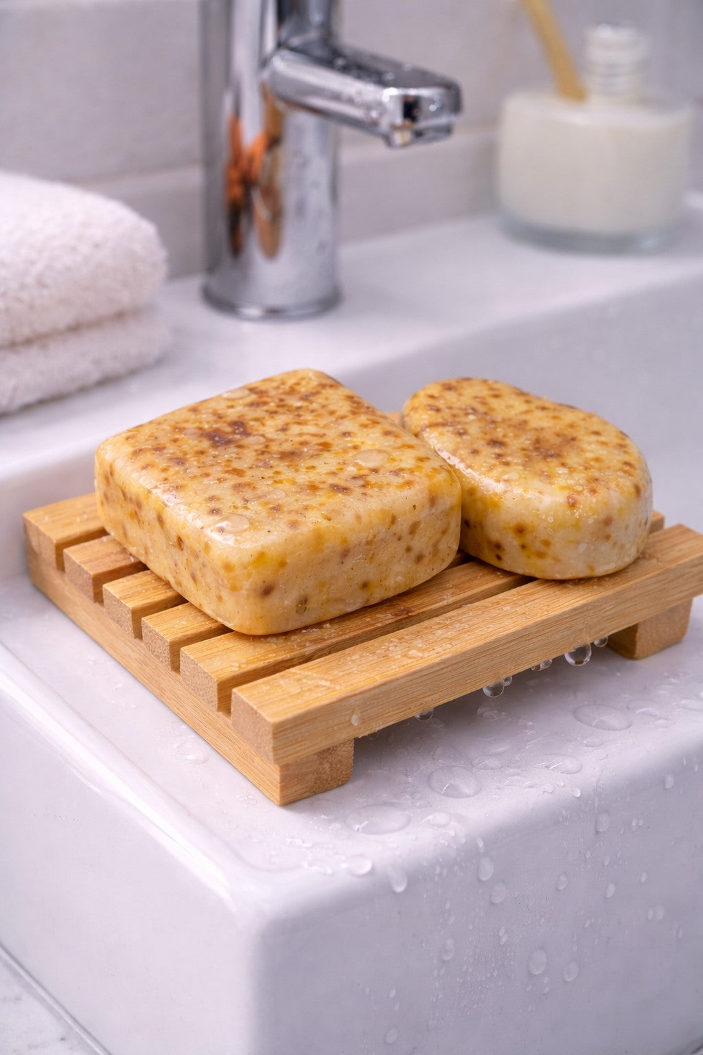 Palash(Flame of the Forest) -Milk Soap (Pack of 4) | 100% SLS & Paraben Free