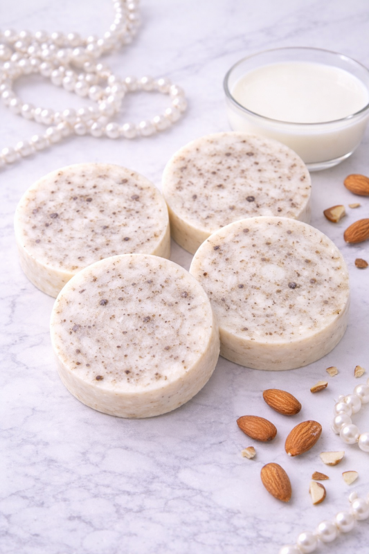Almond-Milk Soap(Pack of 4) | 100 % SLS & Paraben Free
