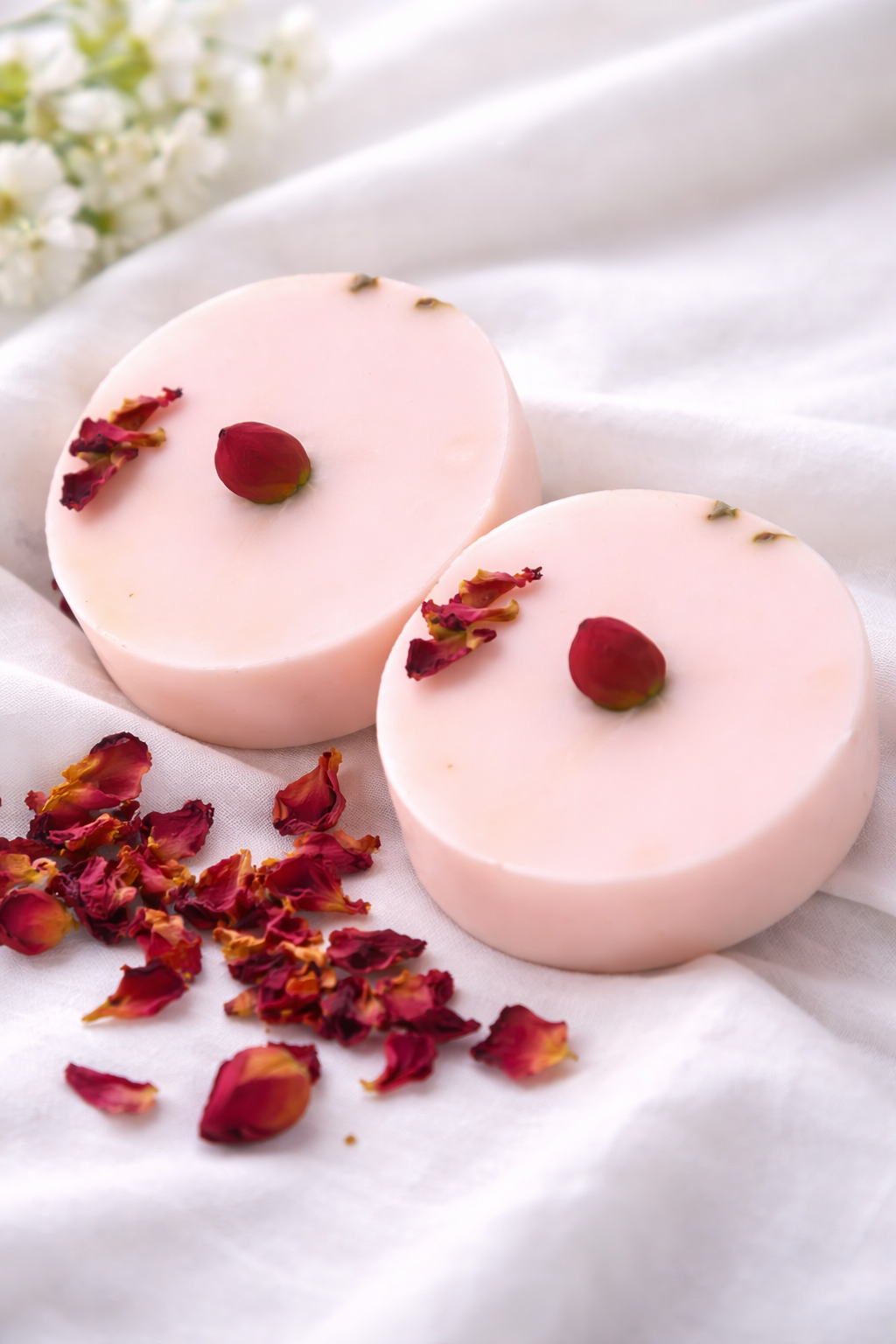 Rose petal Soap (Pack of 4)| 100% paraben & sls free soap