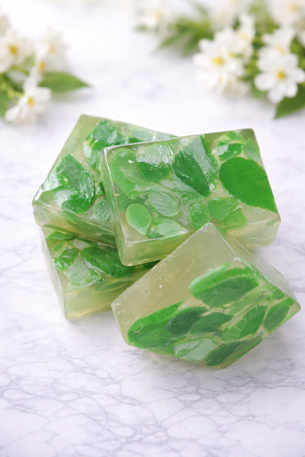 Mint-Glycerin Soap (Pack of 4) | 100% SLS & Paraben Free