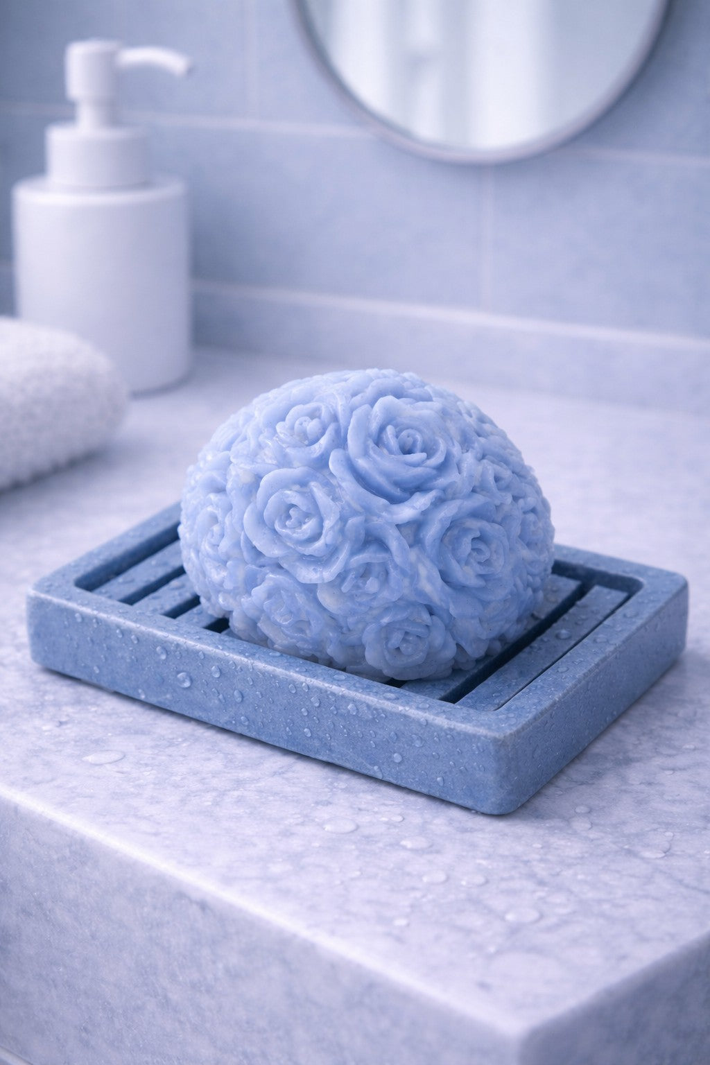 LUXURY ROSE BALL SOAP(PACK OF 5) | 100% SLS & PARABEN FREE