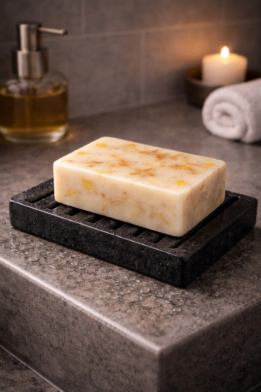 Pure Saffron Glycerin Soap(Pack of 4)| 100%SLS & Paraben Free - ekysta