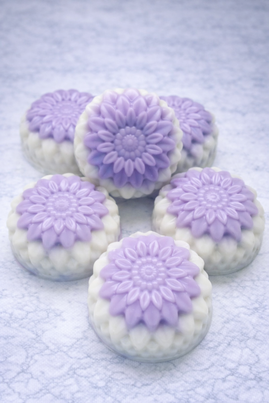 Lavender-coconut soap (pack of 4)| 100%SLS & Paraben free