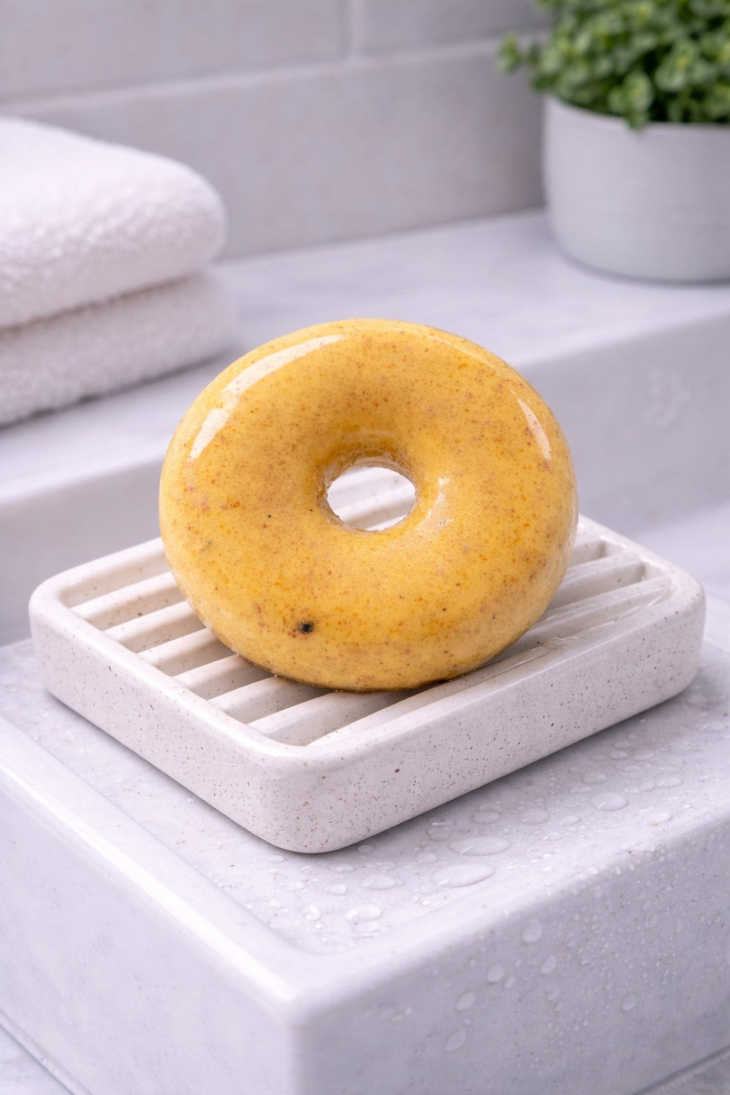 Lemon(donut shape) soap (Pack of 4)| 100%SLS & Paraben Free