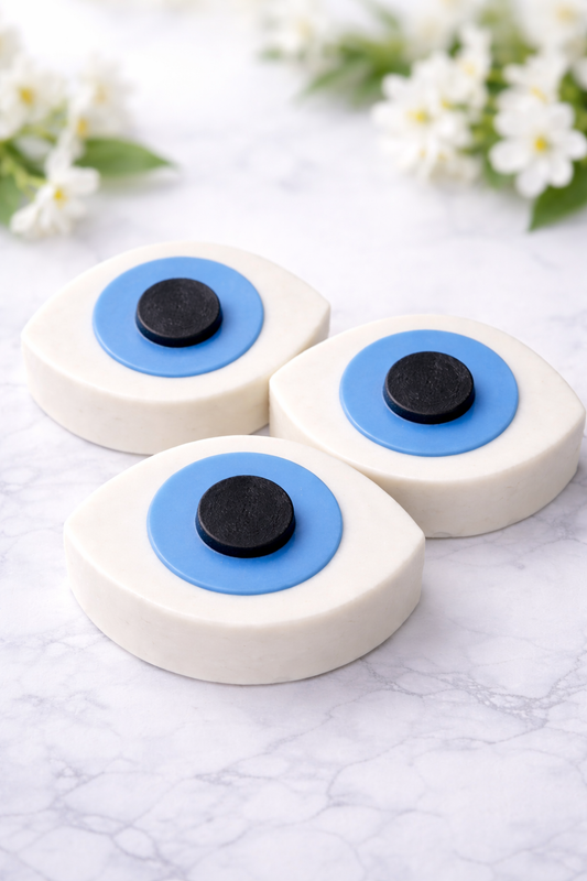 Milk Soap(Evil Eye Design)(PACK OF 4) | 100% SLS & Paraben Free