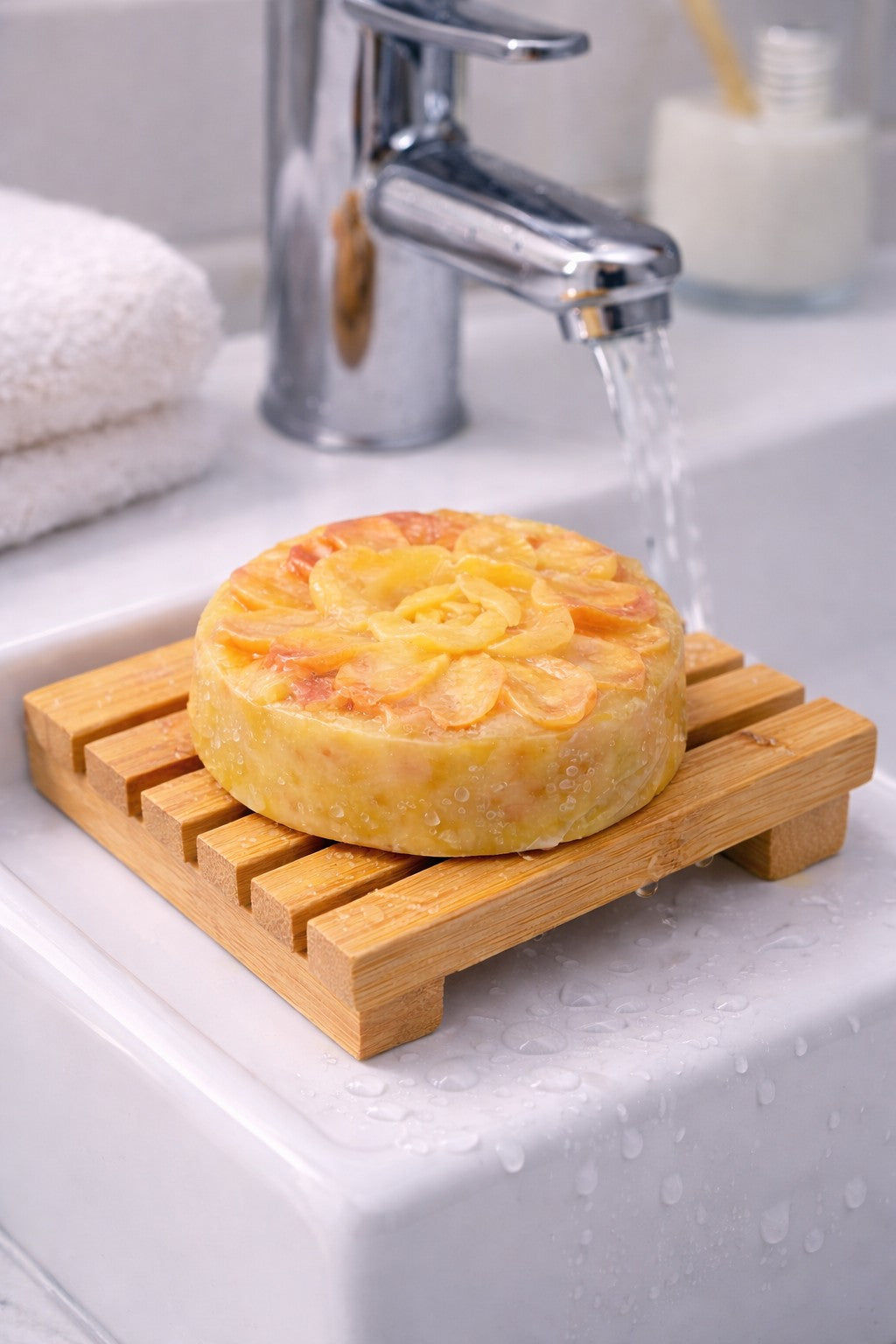 Saffron-Sandalwood Soap (Pack of 4) | 100% SLS & Paraben Free - ekysta