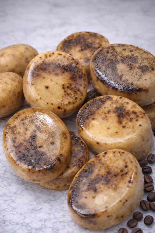 Potato-Coffee Soap (Pack of 4) | 100% SLS & Paraben Free